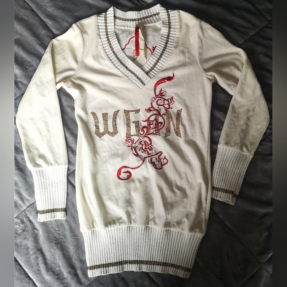 Waggon Paris long sweater. Size S.